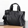 Men's Briefcase Handbag Large-capacity Casual Document Bag Horizontal Laptop Bag