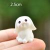 Rabbit Easter Figurine Micro Landscape Diy Home Decor Miniature Fairy Garden Ornament Decoration Accessories