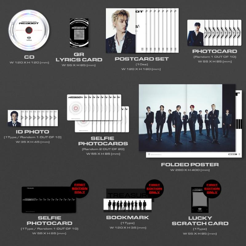 Treasure   Reboot  2-й Полноформатный Альбом  Версия с Фотобуком. 