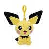 Kawaii Anime Plush Keychain Pikachu Eevee Mew Squirtle Bulbasaur Soft Stuffed Toy Bag Charm Pendant Kids Birthday Gift