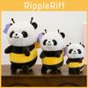 Cute Turned Panda Bee Plush Toy Cartoon Kid Sleep Accompany Girl Holiday Gift