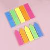PET Индексная наклейка Цветная маркировка Клейкие заметки Офисные культурные принадлежности Студенческие канцелярские товары Полупрозрачная самоклеящаяся полоска TMZ
