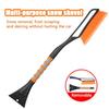Detachable Car Windshield Snow Sweeping Brush 2 In1 Snow Removal Brush  Car Cleaning Tools