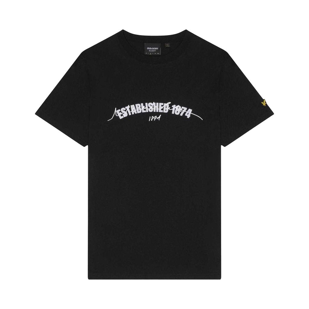 Lyle & Scott Mens Established 1874 Graphic T-Shirt