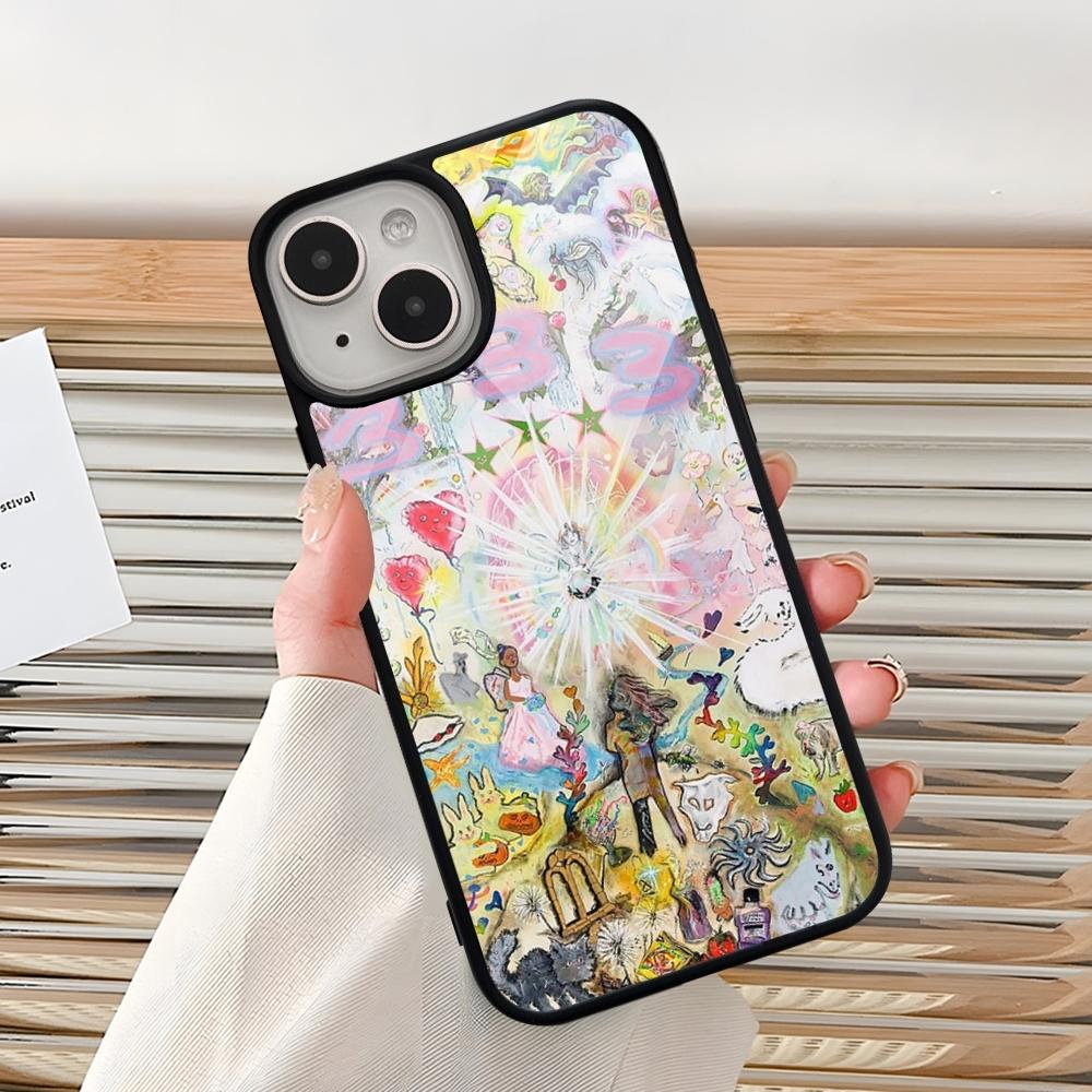 Чехол для телефона Bladee 333 Drain Gangs Для Iphone 15 Pro Max 14 12 11 13 Mini 16 8 7 Plus X Xs XR PC+TPU Задняя крышка