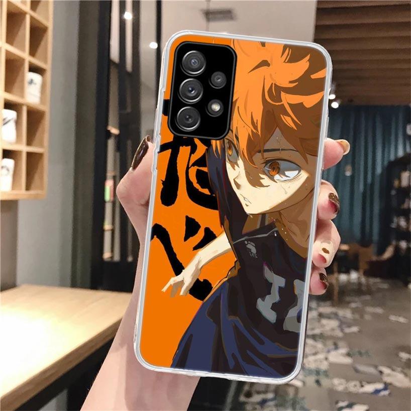 Чехол для телефона Haikyuu Oya Волейбол Аниме Мягкий для Samsung Galaxy A16 A26 A36 A56 A15 A14 A13 A55 A54 A53 A35 A34 A33 A25 A24 A23