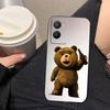 Забавный Милый Медведь Чехол для Телефона Для VIVO V60 V50 V40 LITE S1 V17 V20 SE V21 V23 V23E V25 V25E V27 V27E V29 V29E V30 Чехол Обложка Capa