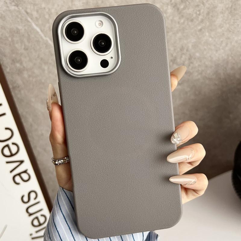 Кожаный магнитный чехол для телефона для iPhone 16 15 14 13 12 11 Pro Max 15 16 Plus чехлы для беспроводной зарядки MagSafe противоударная крышка