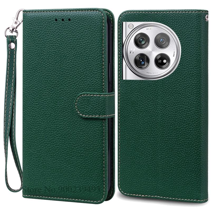 For Oneplus 12 Case Leather Wallet Flip Cover Phone Case For Oneplus 12 Coque Fundas For One Plus 12 Oneplus12 Phone Case Fundas