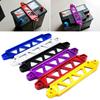 218mm Aluminum Universal Auto Car Battery Tie Down Mount Battery Holder Bracket Brace Bar Burnt Blue
