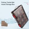 Lure Storage Box Large Capacity Protection 3 Sizes Eco-friendly Bait Hooks Organizer Fishing Supplies
