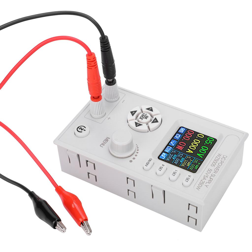 Регулируемый источник питания постоянного тока с цифровым управлением, регулируемый, ЖК-экран 4?Цифровой дисплей DC6?55V WZ5005