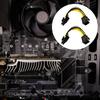 Разветвитель питания GPU 6-контактный female на 8-контактный male Адаптер-разветвитель Удлинительный кабель питания для видеокарты GPU