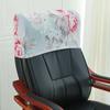 Elastic Boss Chair Headpillow Case Office Chair Cover Swivel Chair Headpillow Case Computer Chair Headpillow Seat Dustproof Head Cover