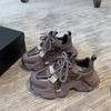 Women's Chunky Sneakers  Breathable Mesh Platform Sports Shoes Woman Fashion Lace Up Thick Sole Casual Shoes Mujer 2025