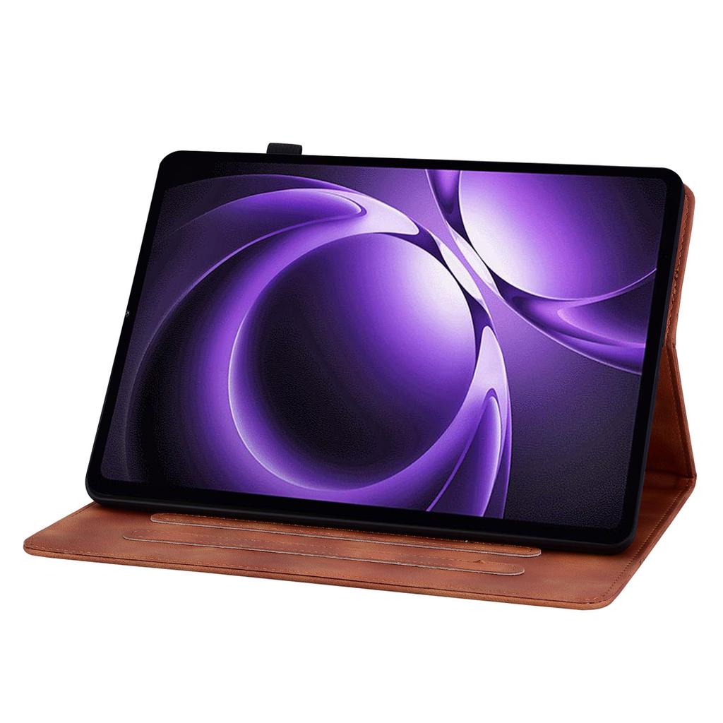 Для Xiaomi Redmi K Pad Чехол Оттиск Лилии Отделения для Карт Кожаный Чехол для Планшета