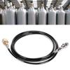 100in CGA320 CO2 Cylinder Refilling Soda Adapter Hose Kit Soda Accessories Black