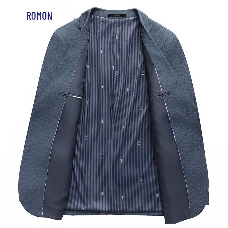 ROMON Мужской приталенный пиджак в стиле business casual, размер S