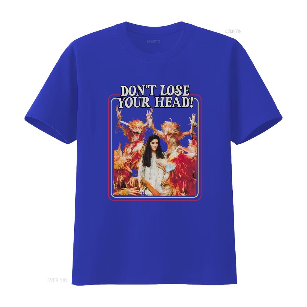 Labyrinth Chilly Down With The Fire Gang Black T Shirt Vintage Comfortable Soft Breathable Versatile Slightly