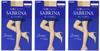 Sabrina Stockings of Beautifully Pure (Set 3) Shaped, Tightening, Run-Resistant, SB520, Women's, Beige, L-LL