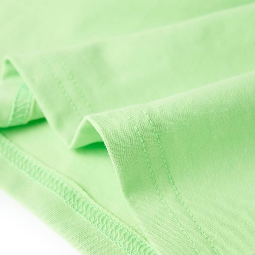 Kinder T Shirt Neon Green 128