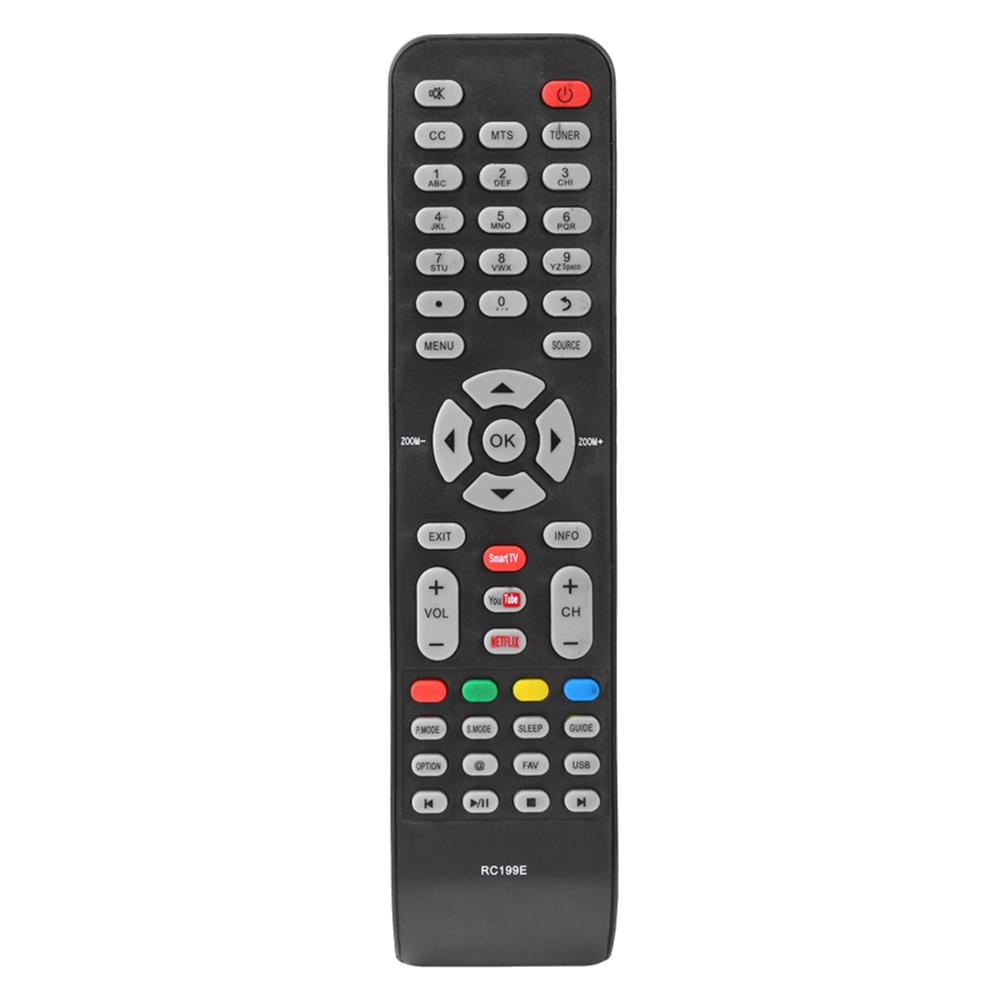 Plastic Television Remote Control Replacement Parts Smart Television Remote Control Accessories for TCL/HYUNDAI/EKT/HKPro/VISIVO