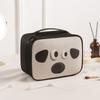 Single/Double Layer Cartoon Pattern Makeup Bag Large Capacity Women's Cosmetics Handbag  Home