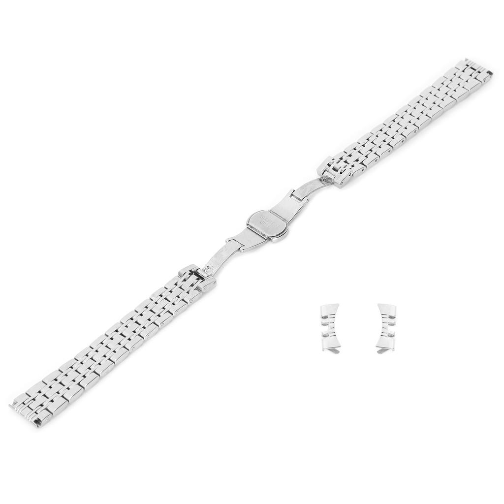 14 мм ремешок для часов из нержавеющей стали сменный ремешок для часов ремешок аксессуар для часов серебро