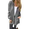 Womens  Jackets Fall Casual Windbreaker Coats Jacket Outerwear With Pockets Long Sleeve Coat Casual Jacket