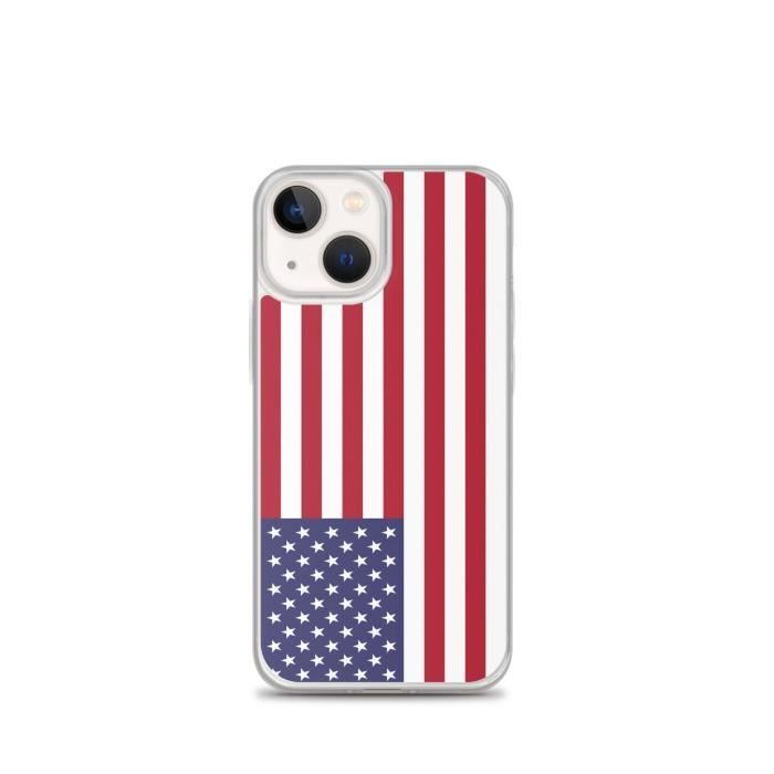 Coque iPhone Drapeau Des Iles Mineures Eloignees Des États Unis iPhone 13 Mini