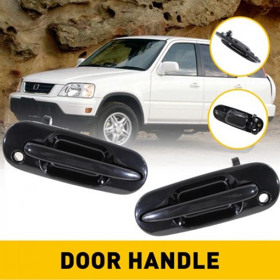 Для Honda CRV 1997-2001 Наружная ручка двери Передняя сторона водителя и пассажира Черная