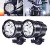 X-STYLE 40W Motorcycle Fog Lamp, LED, 3 Modes Switching, Hi/Lo/Strobe, Headlight, Auxiliary Light, 12