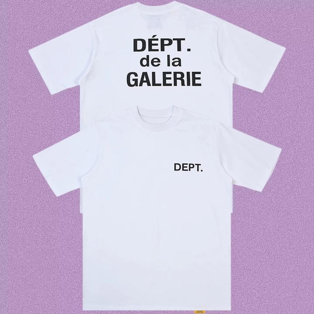 Hot Gall 2026 Ery Dept Short-sleeved Correct Version Letter Print American Casual High Street Cotton T-shirt Trendy