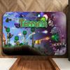 Игровой коврик для пола T-Terraria, мягкий фланелевый коврик для прихожей, нескользящий, впитывающий влагу, коврик для пола в ванную комнату, спальню