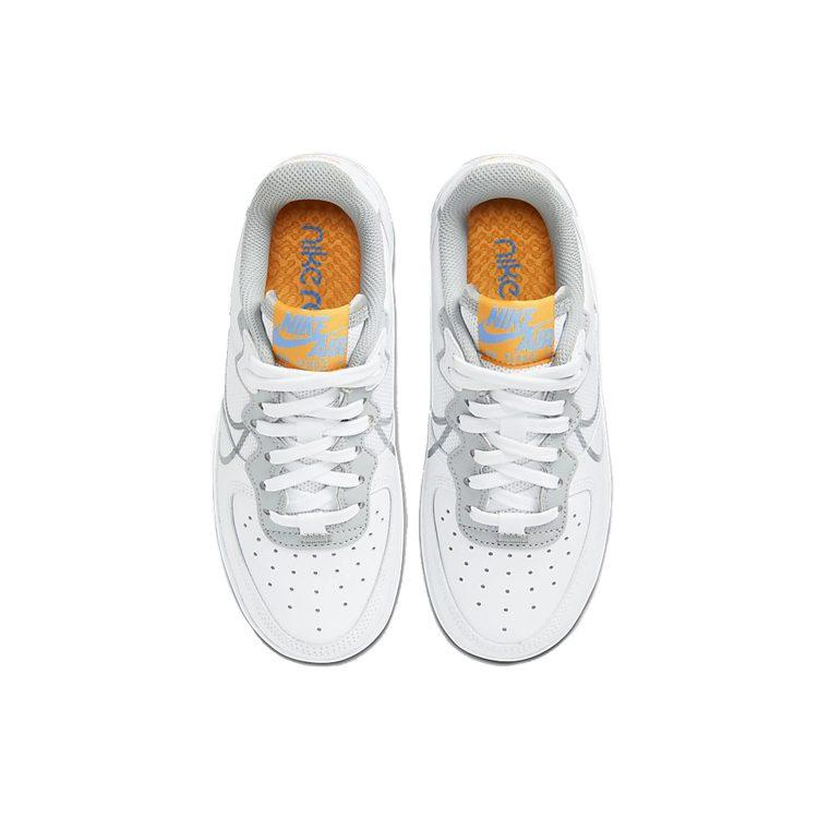 Nike Air Force 1 Low React SU Белый Светло-Дымчато-Серый GS CT5117-102