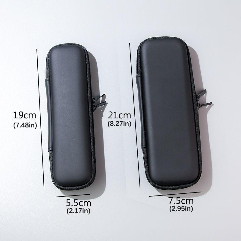 Женский чехол для кистей для макияжа, чистая черная маленькая косметичка, коробка для хранения косметических инструментов