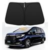 Последний солнцезащитный козырек для лобового стекла Honda Odyssey RC, защищающий от света, жары, УФ-лучей, для автомобиля, предотвращает нагрев салона от сумки для хранения, простая установка [Улучшение 2026]