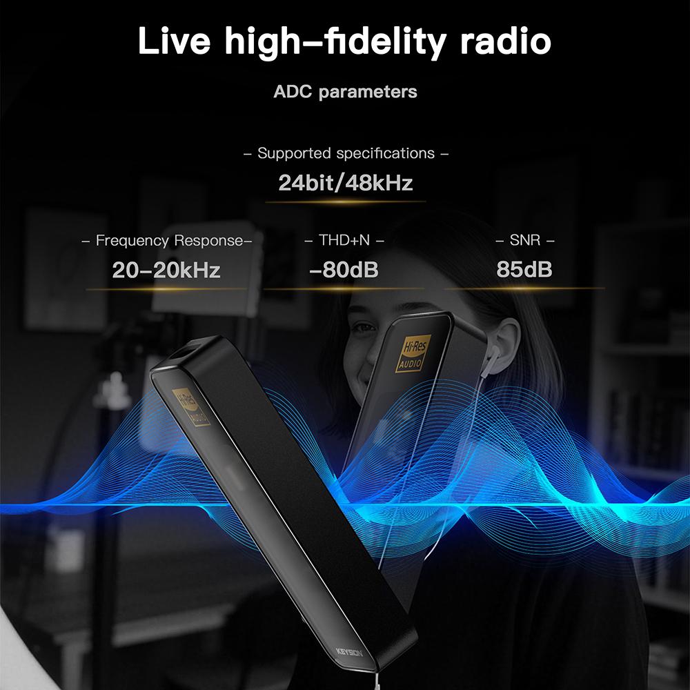 KEYSION CS43198 DSD256 384 кГц USB ЦАП Аудио Hi-Fi Декодер АЦП HD Радио Type-C на 3,5 мм Усилитель для наушников для iOS Android Win 10