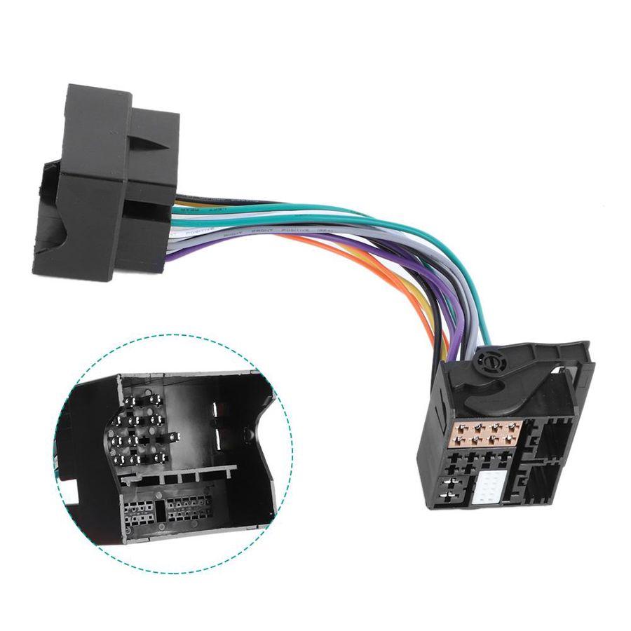 Проводка-адаптер для автомагнитолы RCD330 RCD330G MQB на PQ Кабель-переходник MIB Модификация Автомагнитолы Проводка для VW MIB Аксессуары для магнитолы 4