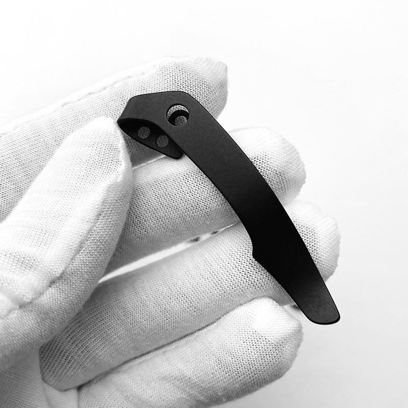 Новый титановый сплав задний зажим для ножа Cld Steel 29TLCC DIY аксессуары индивидуальный складной карманный нож задний зажим для талии инструмент