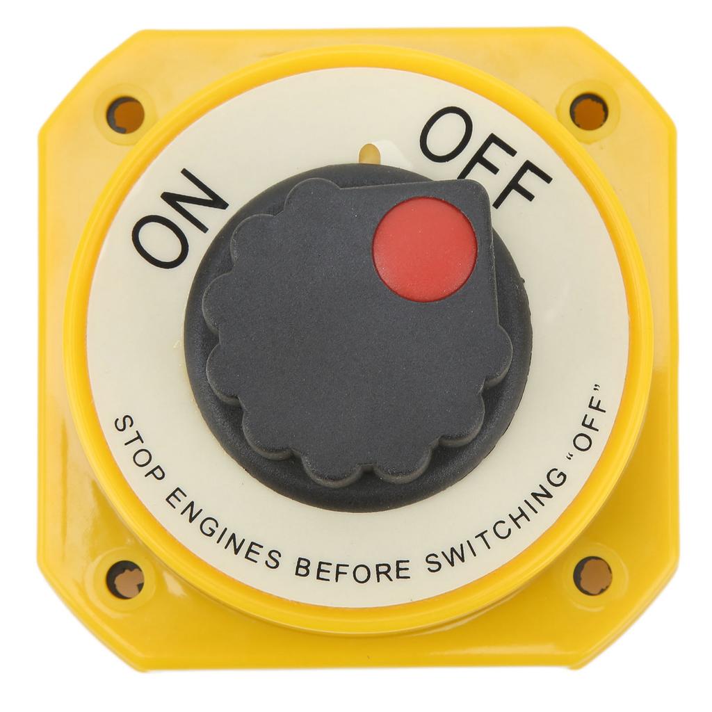 6‑32V Single Circuit Battery On Off Switch Power Cut Disconnect Isolator Waterproof for RV Boat