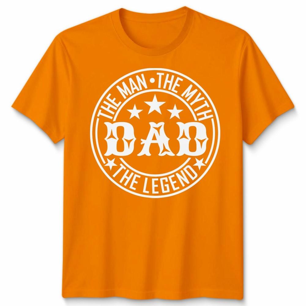 Dad The Unisex The Myth The Legend Unisexs T Shirt Novelty Gift Fathers Day Tee