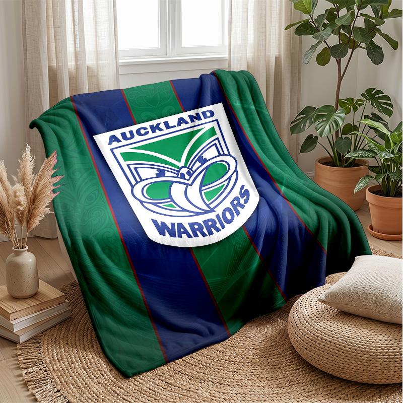 Wigan Warriors Flannel Fleece Blanket Cozy Warm Throw Blanket For Couch Bed Travel All Season Use