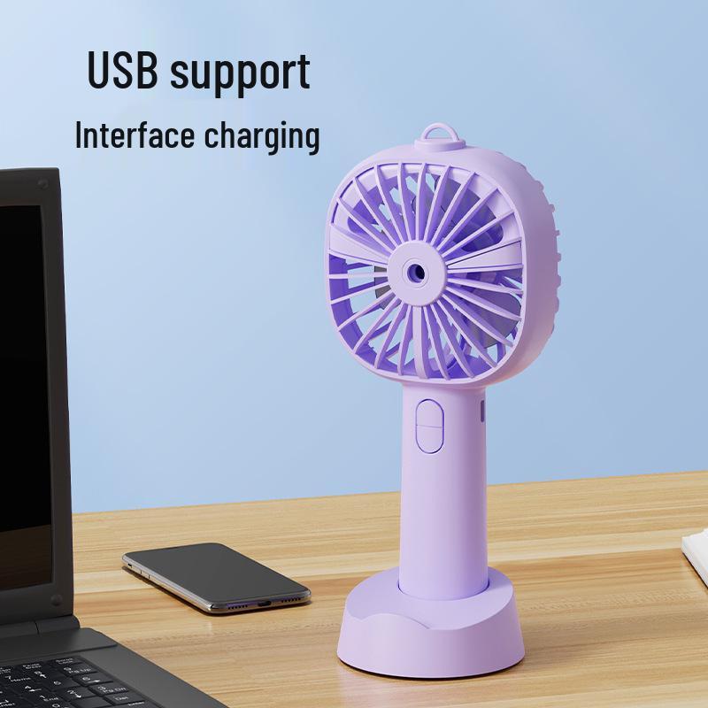 Портативный мини-вентилятор-распылитель USB - Компактный электрический вентилятор для дома и офиса
