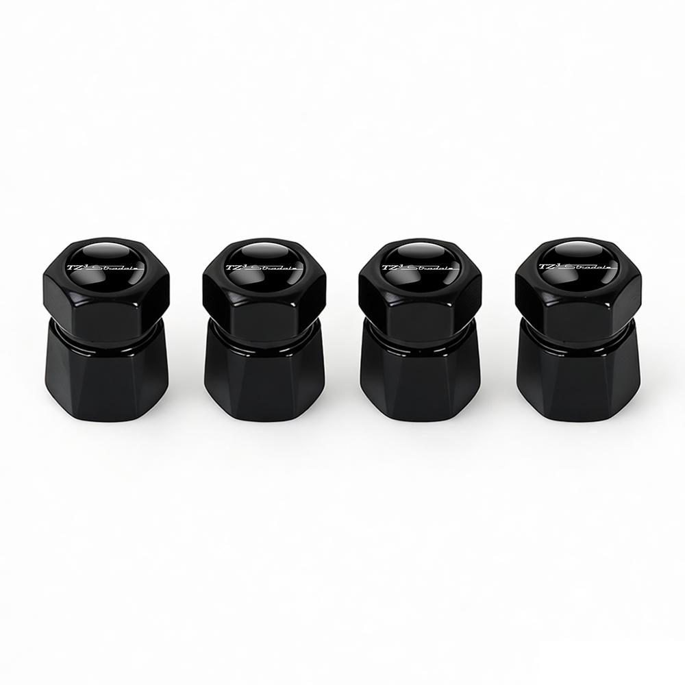 4Pcs Aluminum Car Tire Valve Caps Diamond Tyre Valve Airtight Cover Waterproof Dust For Alfa Romeo Giulietta GT 159 AutomobilesZL6