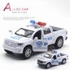 Мини-полицейская машина Ford в масштабе 1/32, Мини-полицейская машина Toyota, модель автомобиля с откатным механизмом Мини-полицейская машина, литая под давлением модель автомобиля, литая под давлением игрушечная машина