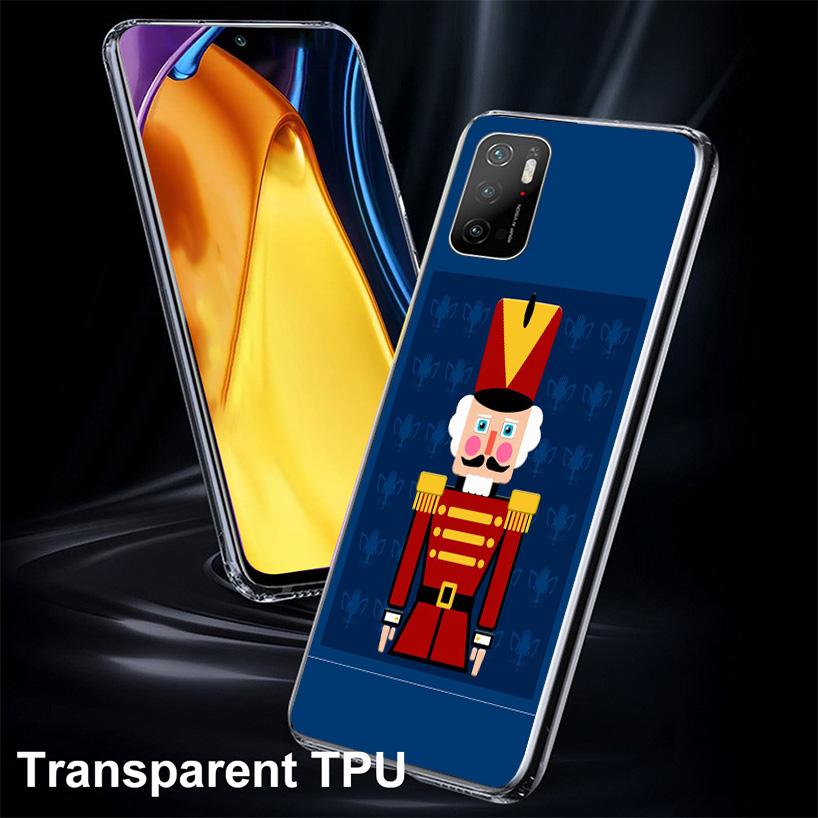 Nutcracker King Cartoon Phone Case For Xiaomi Poco X7 X6 X5 Pro F7 Ultra Redmi 15C 15 13C 13 12C 12 10 10A 10C 9 9A 9C 9T Cover