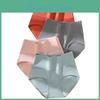 High Size 4pcsset L5xl Plus Waist Panties Women Cotton Sexy Briefs Underwear Female Intimates