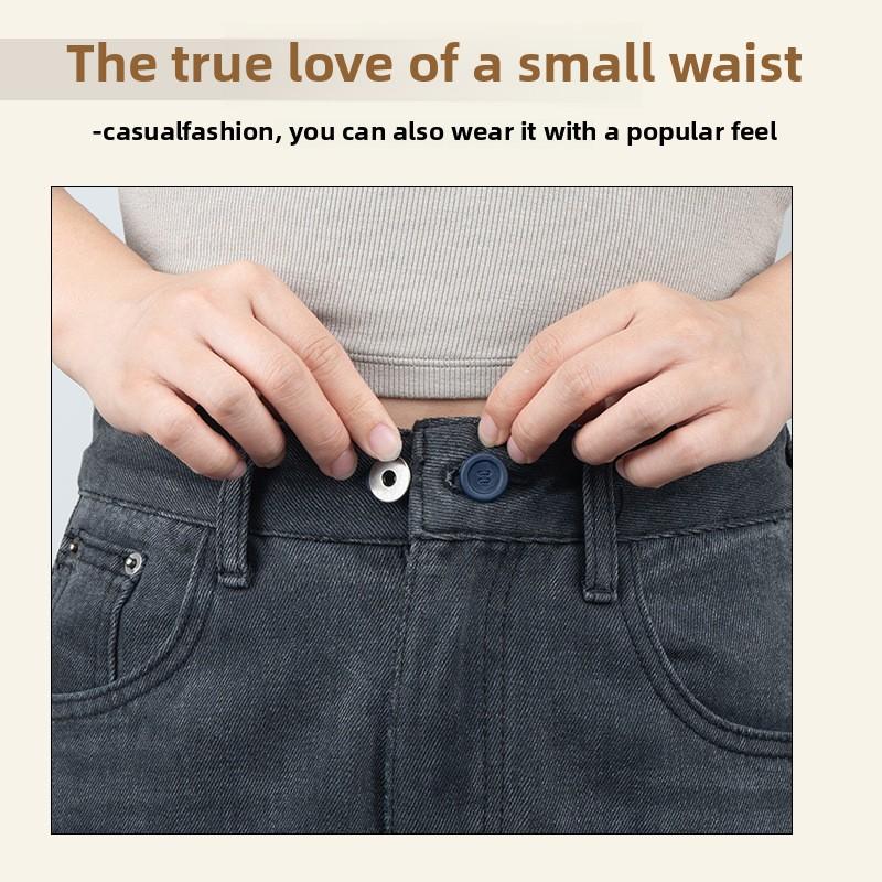 1 шт., удлинитель талии для брюк, гибкая резиновая удлинительная кнопка для мужчин и женщин