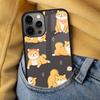Cute Shiba Inu Soft Phone Case for iPhone 17 Air 16e Pro max 15 Pro 13 14 Plus 11 12 MagSafe Magnetic Coque